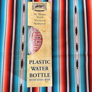 Cowgirl Western moments plastic water bottle